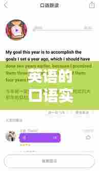 英语的口语实时翻译,英语口语翻译器