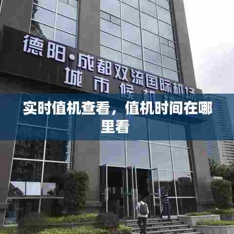 实时值机查看,值机时间在哪里看