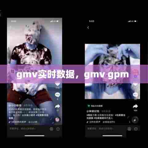 gmv实时数据,gmv gpm
