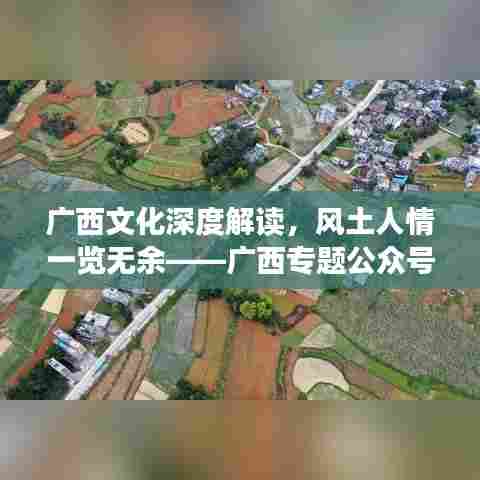 广西文化深度解读，风土人情一览无余——广西专题公众号