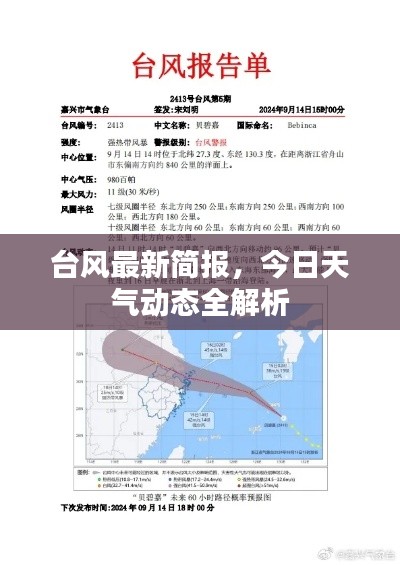 台风最新简报，今日天气动态全解析
