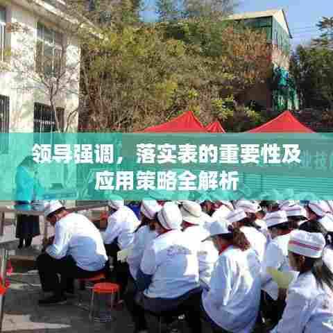 领导强调，落实表的重要性及应用策略全解析